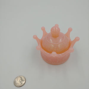 Crown ring holder and trinket box