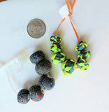 Brain Cane and Wildflower clay bead sets