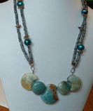 Beautiful Blues Stone Necklace
