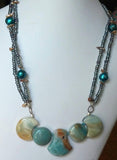Beautiful Blues Stone Necklace