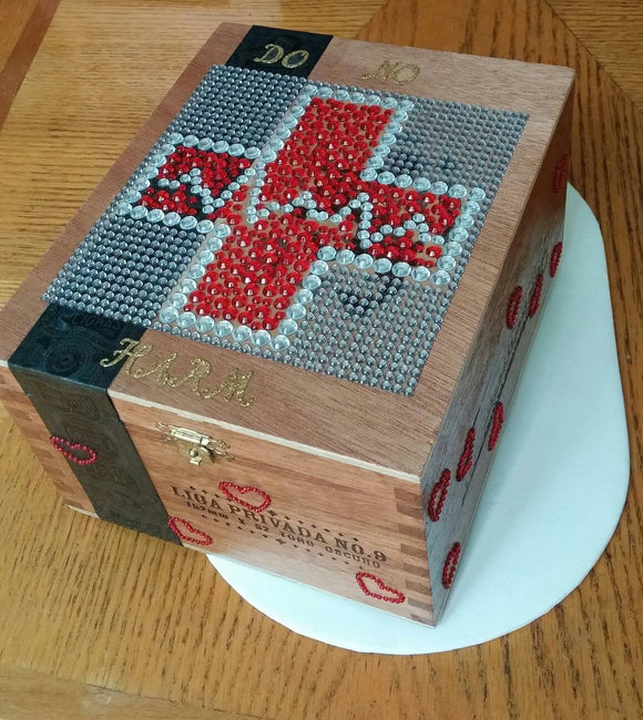 EMT or Paramedic cigar box treasure box