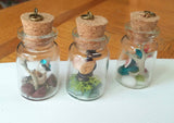 Miniature Dragon in a bottle set of three