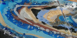 Resin Geode Painting Set in Blues