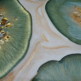 Resin Geode Serving Trays