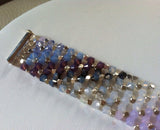 Crystal opal fade Swarovski bracelet