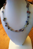 Everycolor furnace glass necklace