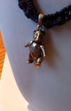 Adorable Articulated Teddy Bear Necklace