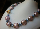 Maverick Jewels-pink & Blue Puffs