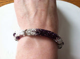 Maverick Jewels-Grapes in the Snow Crystal Bracelet