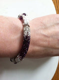 Maverick Jewels-Grapes in the Snow Crystal Bracelet