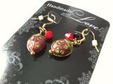 Maverick Jewels-Cloisonne Ladybug Set