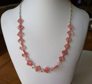 Maverick Jewels-Faceted Cherry Quartz