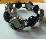 Maverick Jewels-Black & Grey Cuff