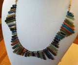 Maverick Jewels-Stone Rainbow Necklace